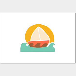 My little Sailboat Posters and Art